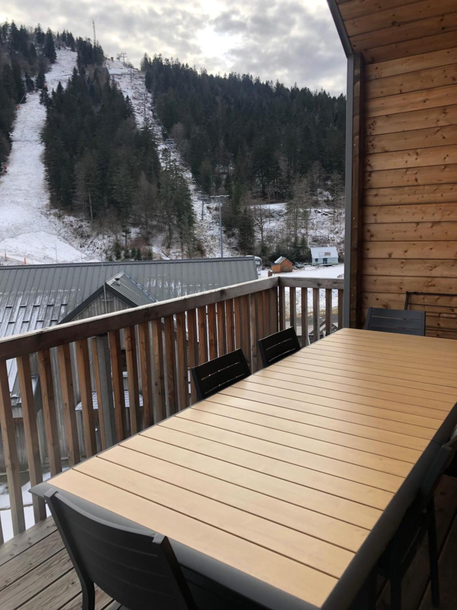 Appartement Aux Pieds Des Pistes De Ski Laveissière Exterior foto